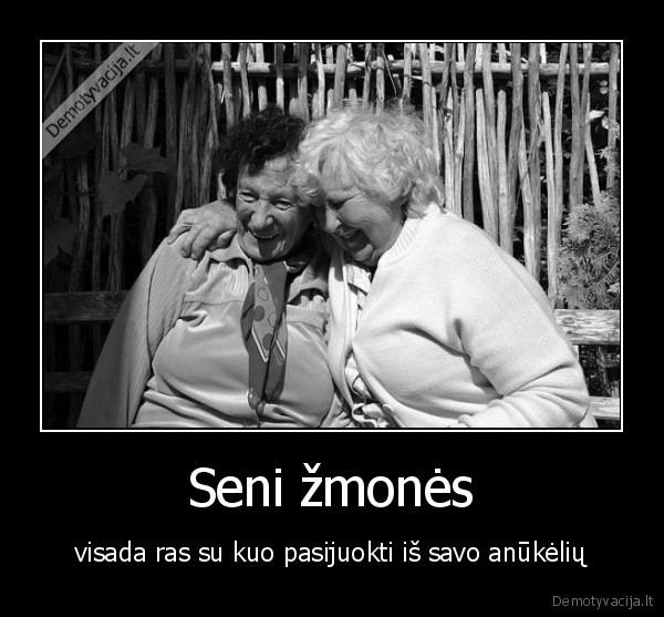 Seni žmonės