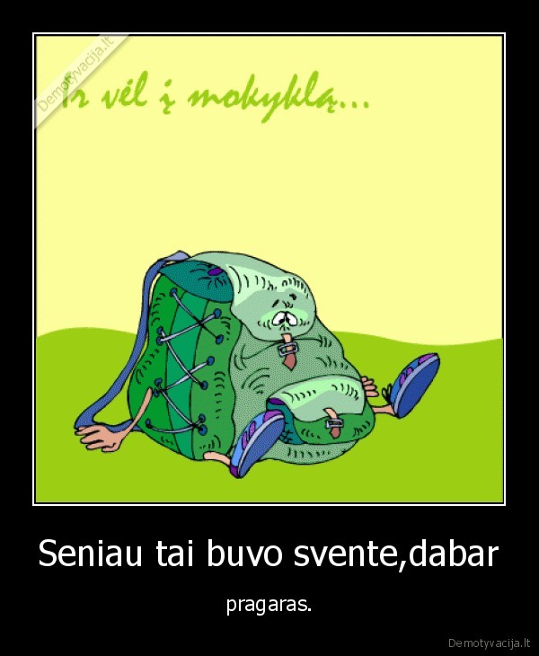 Seniau tai buvo svente,dabar