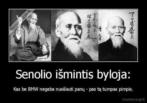 bmw,senolio, ismintis,trumpas,mazas