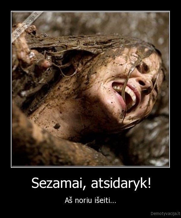 Sezamai, atsidaryk!