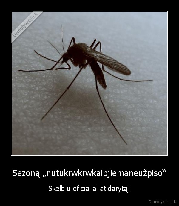 Sezoną „nutukrwkrwkaipjiemaneužpiso“