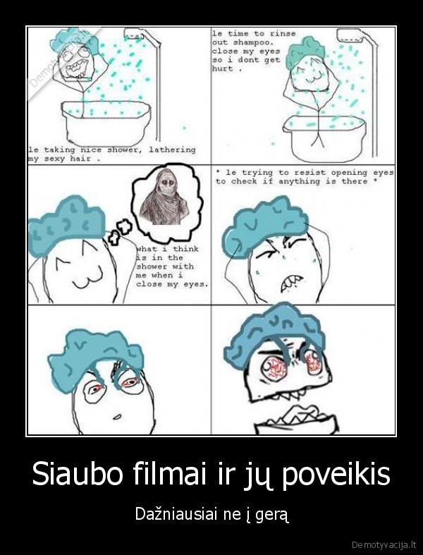 Siaubo filmai ir jų poveikis