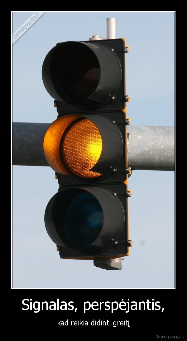Signalas, perspėjantis,
