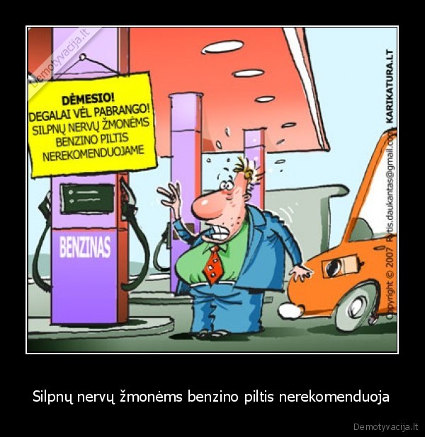benzinas, paprango