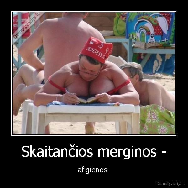 mergina,skaityti