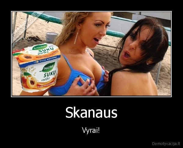 vyru, maistas
