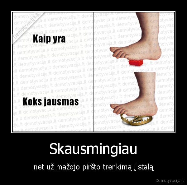 Skausmingiau