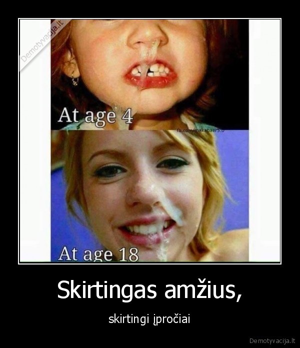 Skirtingas amžius,