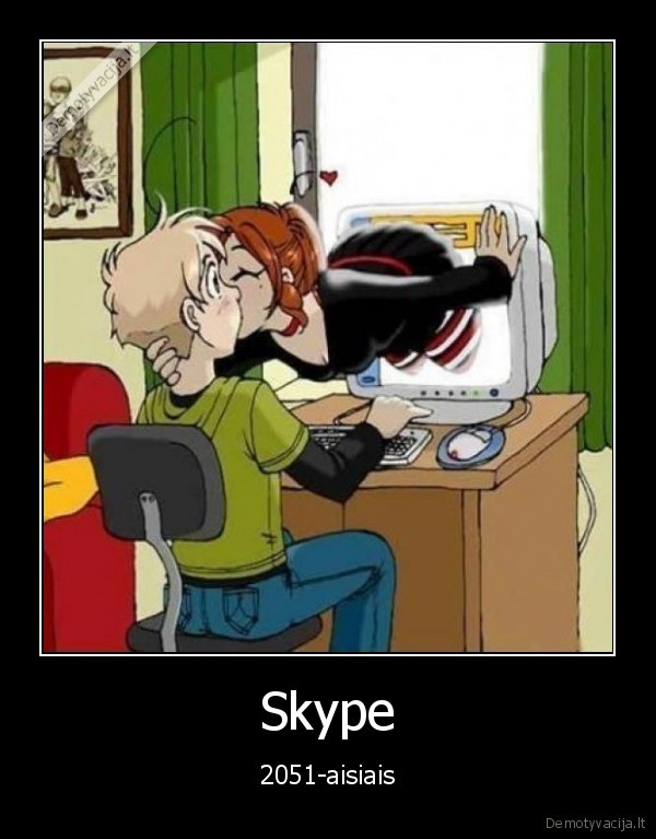 ateities, skype,bendravimas, per, atstuma,meile, per, atstuma