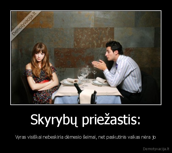 Skyrybų priežastis: