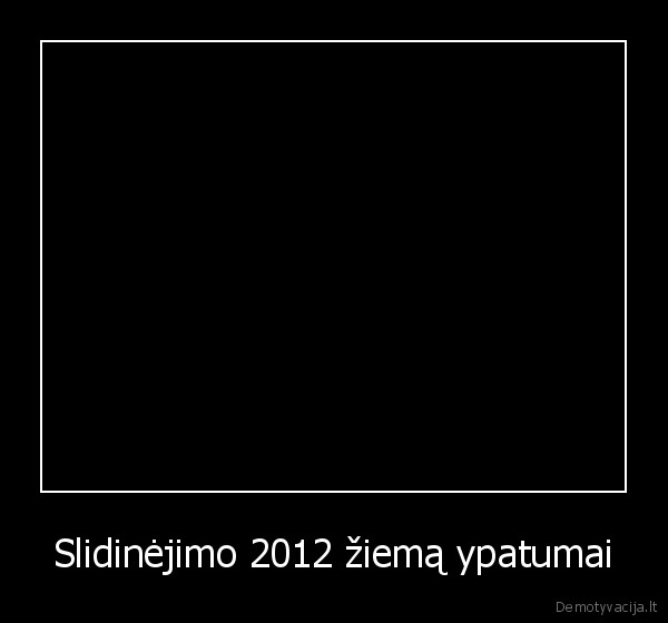 Slidinėjimo 2012 žiemą ypatumai