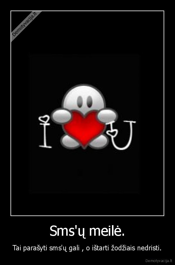 i, love, u