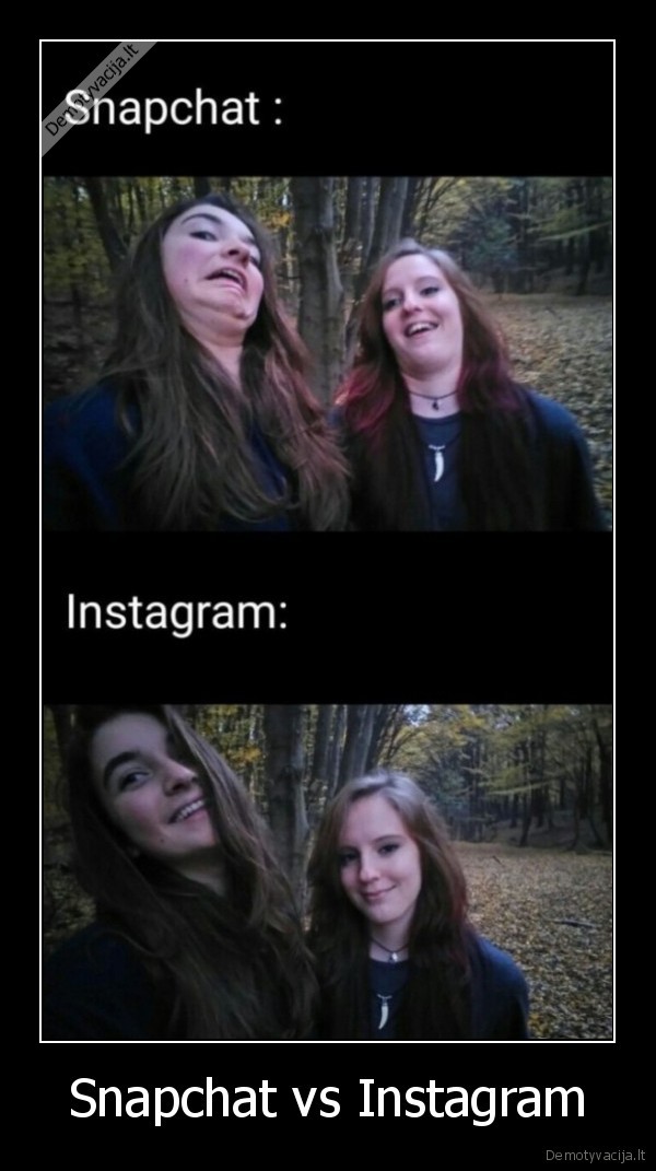 instagram,snapchat