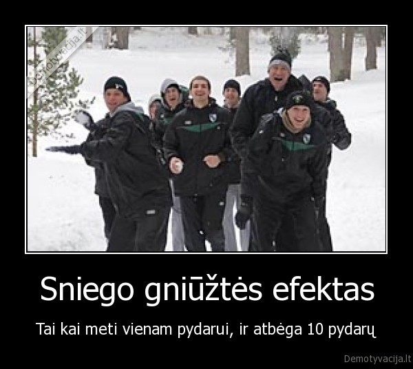 Sniego gniūžtės efektas