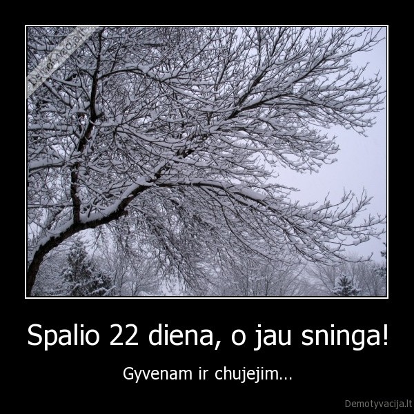 vidurys, rudens, o, jau, sniego, padave, nu, cia, pizda, as, chujeju
