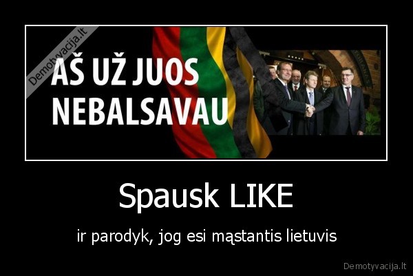 Spausk LIKE