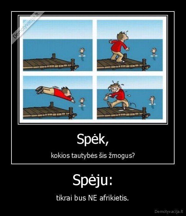 Spėju: