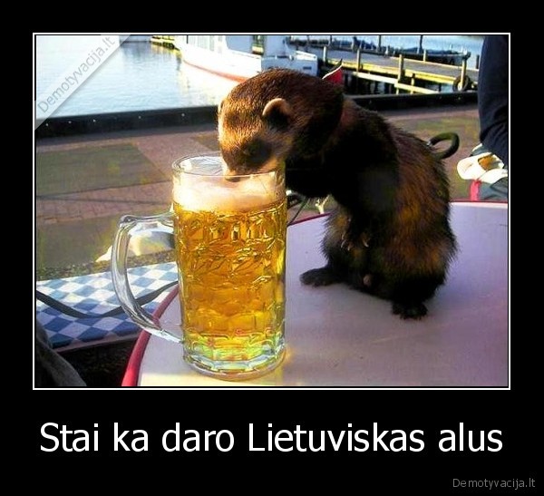 Stai ka daro Lietuviskas alus
