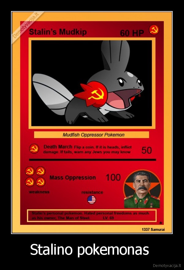 Stalino pokemonas 