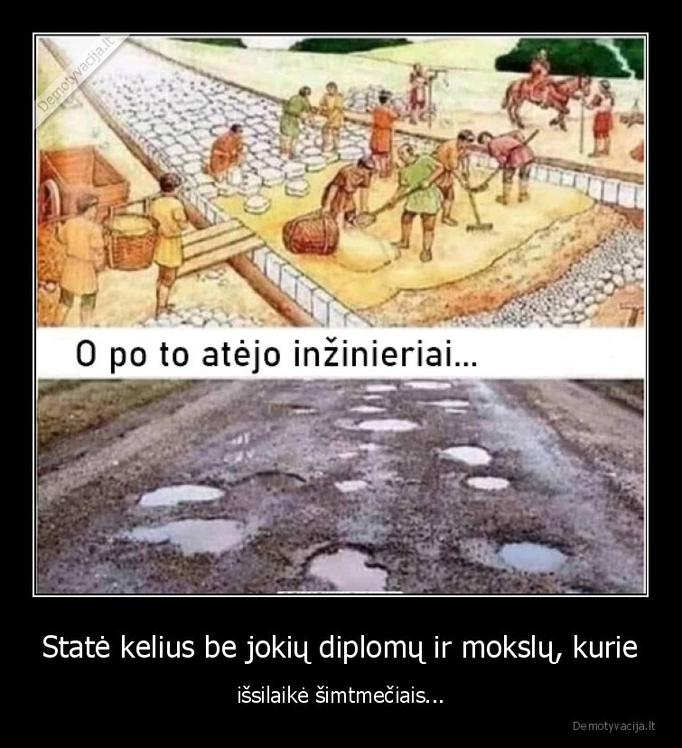 keliai,kelininkai,mokslas