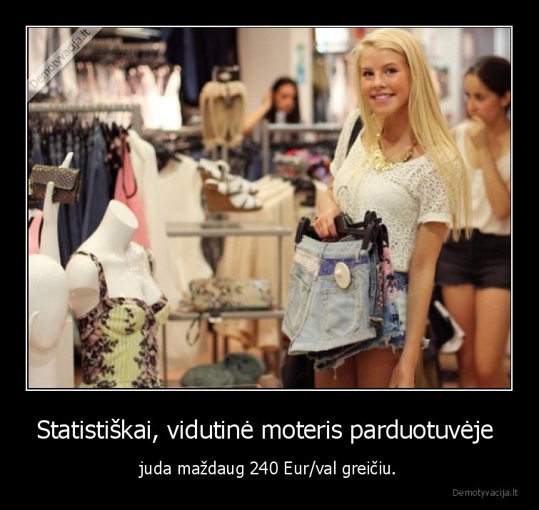 moteris,parduotuve,pinigai