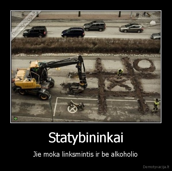 statybininkai, x, o