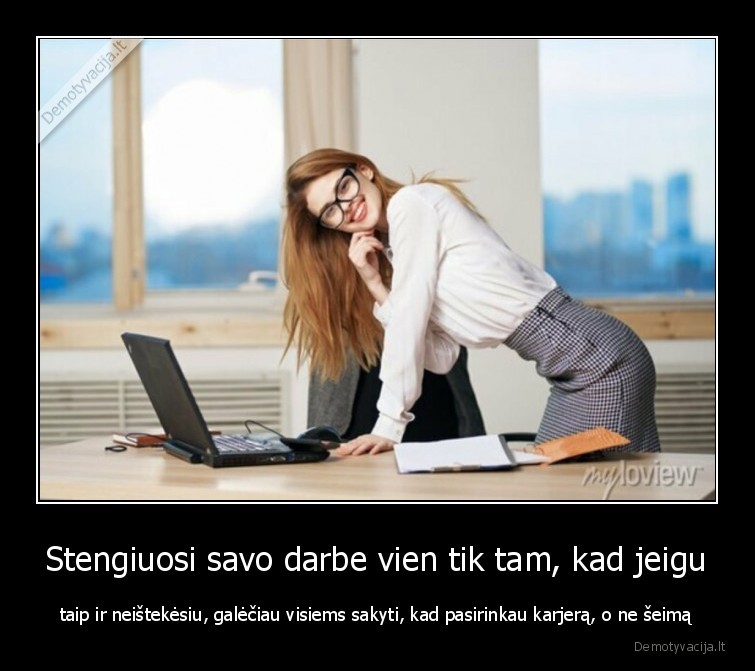 karjeriste,seima