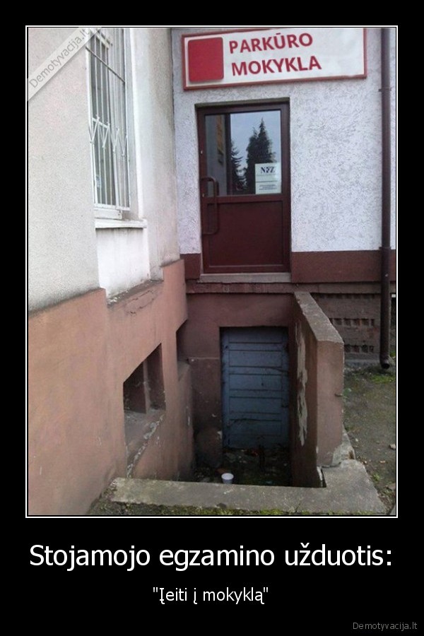 parkuro, mokykla,parkuras,durys, aukstai
