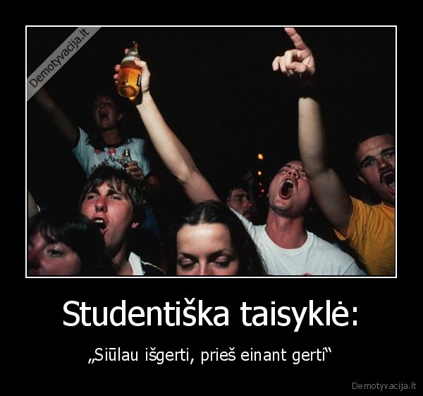 Studentiška taisyklė: