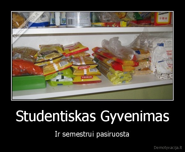 studentiskas, gyvenimas