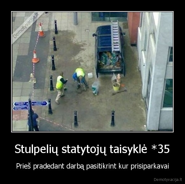 Stulpelių statytojų taisyklė *35