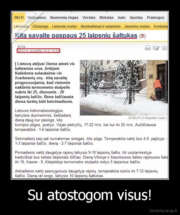 Su atostogom visus!