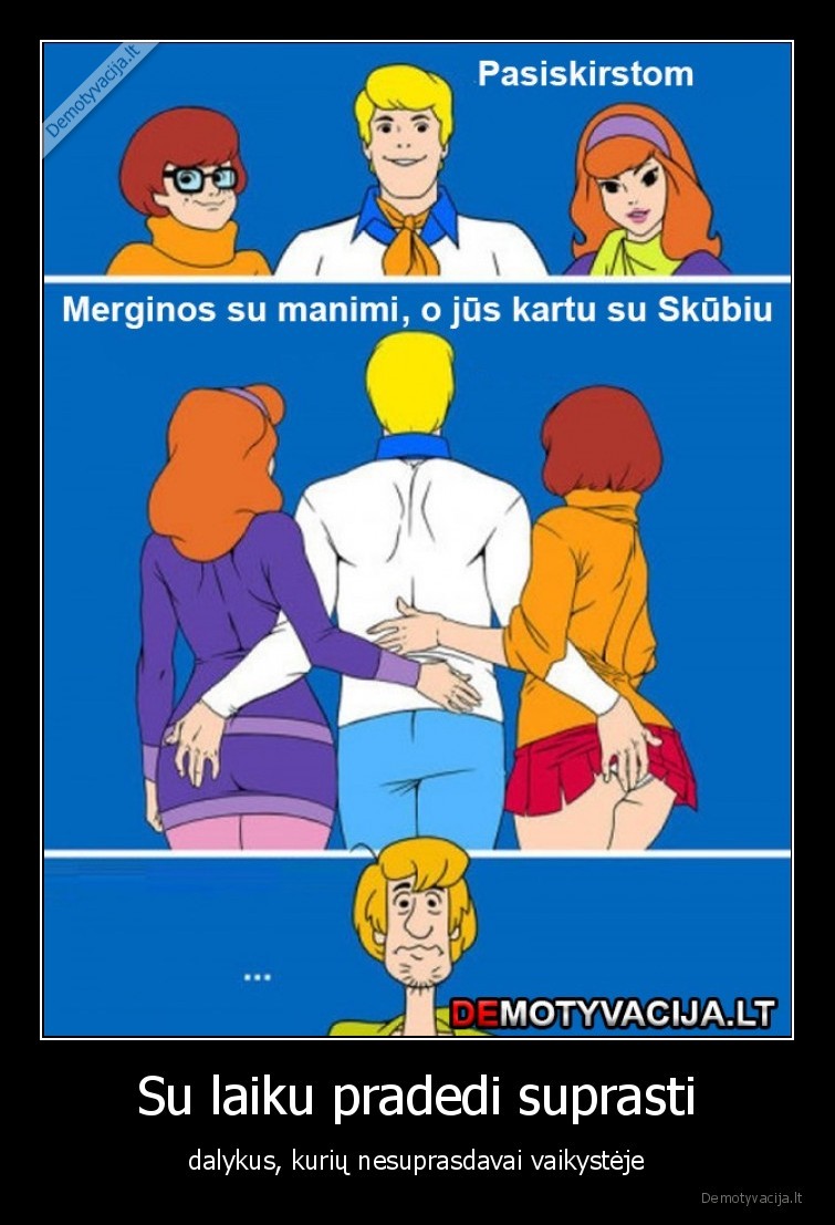 scooby, doo,skubis,vaikyste