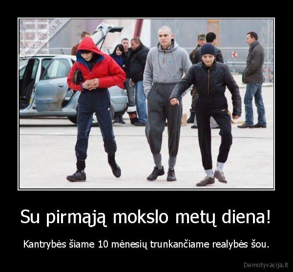 rugsejo, 1,kantrybe,mokslai,treningai