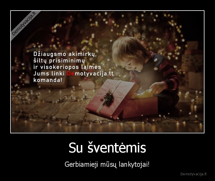 sventes,demotyvacija,kucios,kaledos