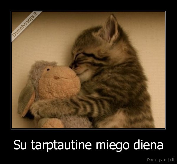 Su tarptautine miego diena