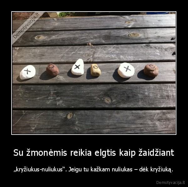 kryziukai,nuliukai,santykiai