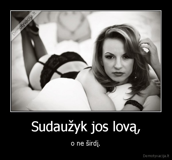 sudauzyta, sirdis,sudauzyta, lova