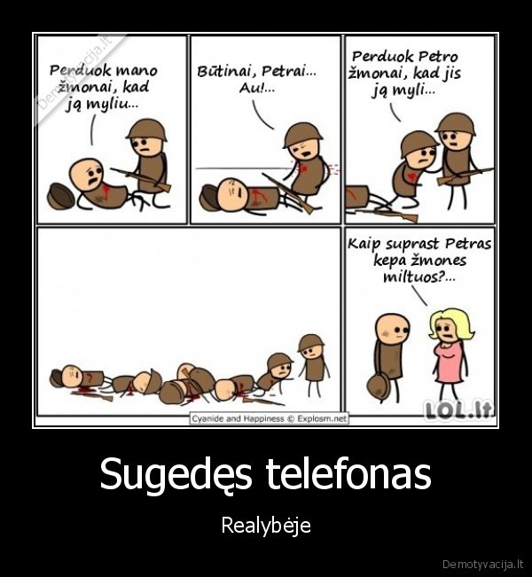 sugedes, telefonas,zaidimas