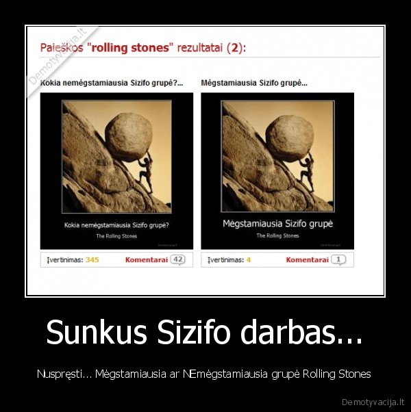 sizifas, rolling, stones