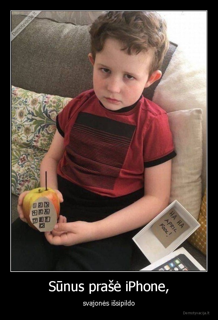 sunus,apple,obuolys,dovana