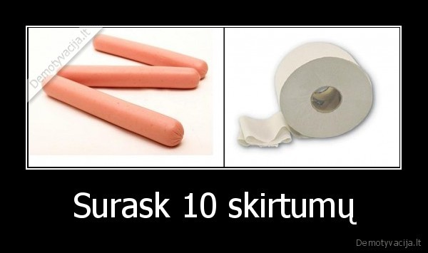 desreles,popierius,skirtumai,maistas
