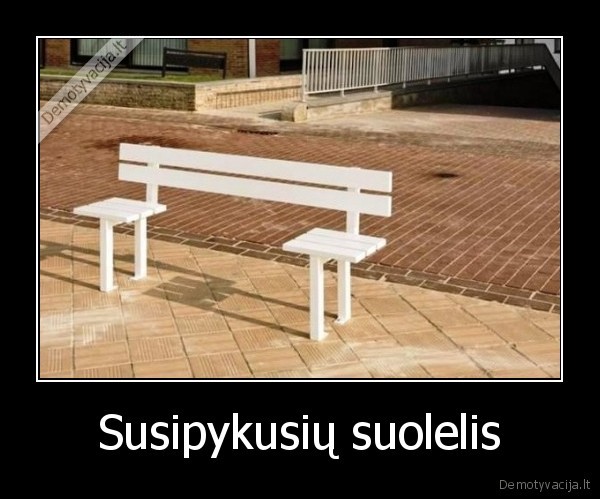 Susipykusių suolelis