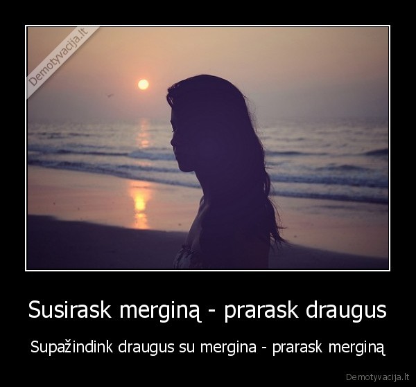 mergina,draugai