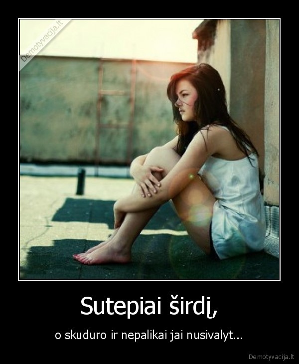 Sutepiai širdį,