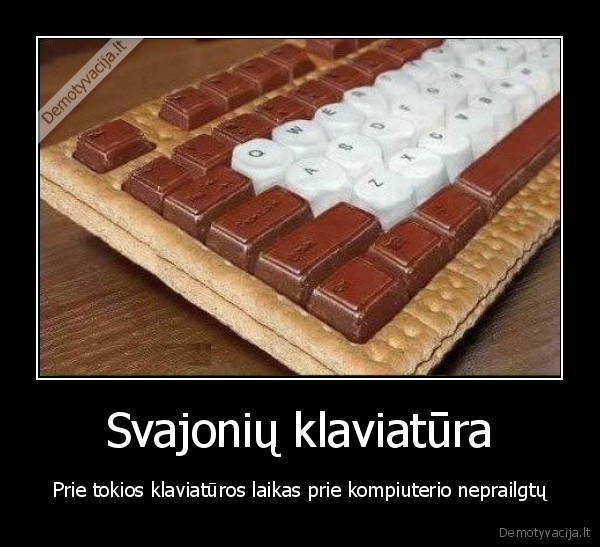 klaviatura, saldainiai
