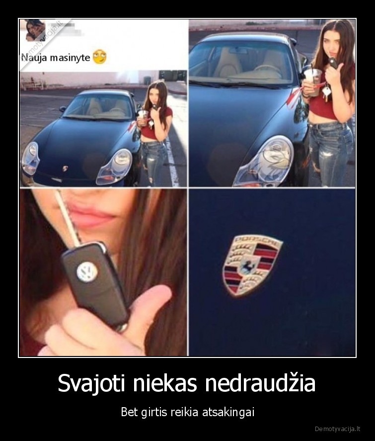 nauja, masina