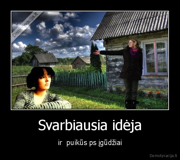 Svarbiausia idėja