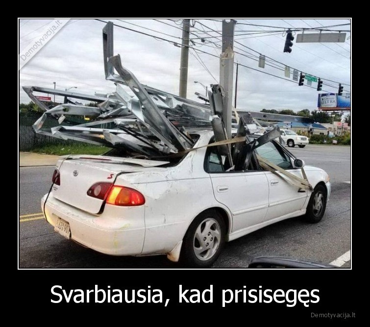 prisiseges,saugumas,masina