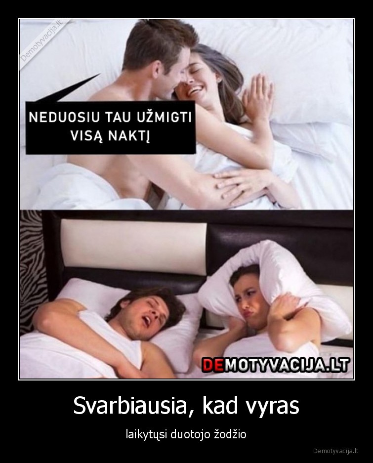 vyras,miegas,knarkia,zodis